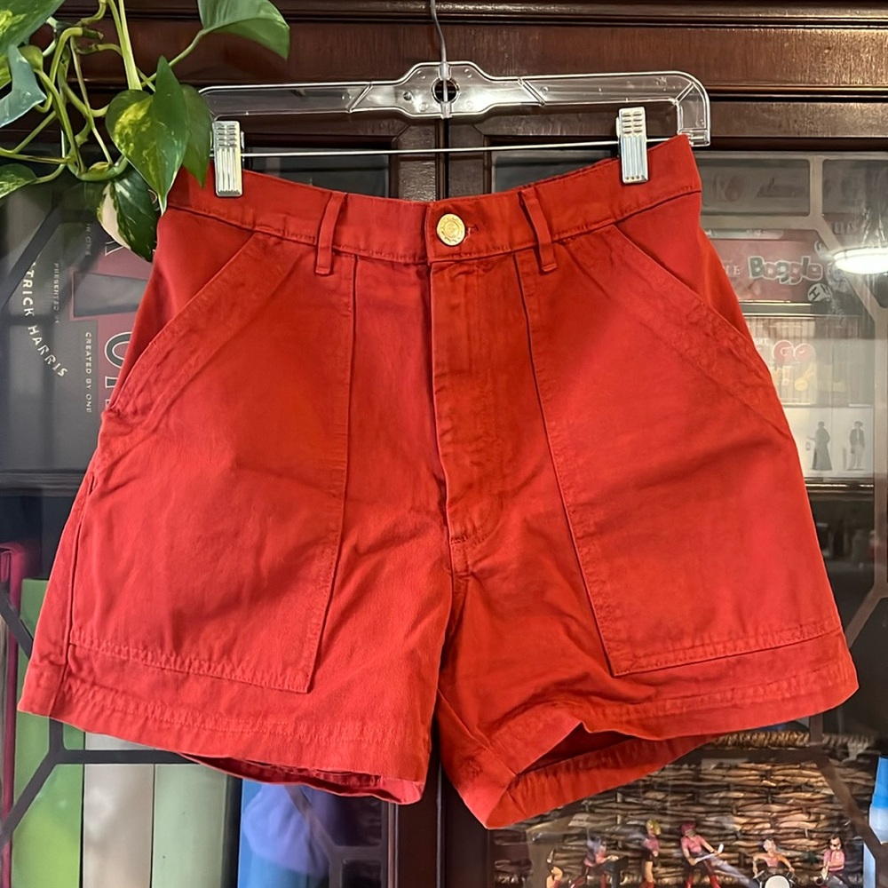 Big Bud Press Work Shorts in Paprika Size Small